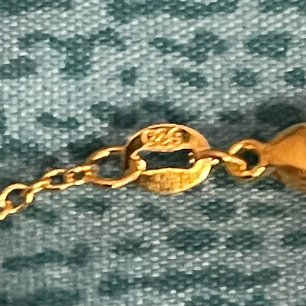 New Handmade Yellow Citrate 10k Gold Wire Wrapped S925 Silver Amulett Necklace